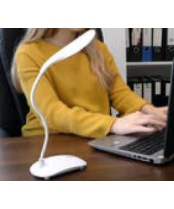 DESK LAMP LED USB E A BATTERIA, 3 LIVELLI DI ILLUMINAZIONE
